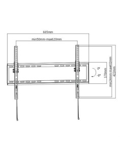 SOPORTE TV LED ULTRA SLIM 37-80 CROMAD 2
