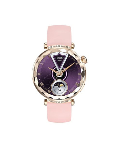 SMARTWATCH J13 1.19\" AMOLED | IP68 | DEPORTES | DORADO/ROSA XO