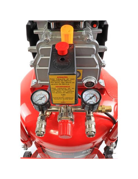 COMPRESOR DE AIRE VERTICAL 50 LITROS | 2HP | 8BAR MADER