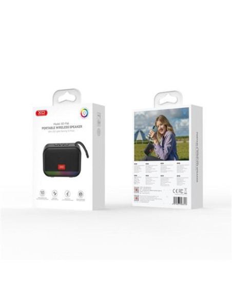 ALTAVOZ BLUETOOTH CON RGB | MICRO SD | USB | 5W | XOF66 XO