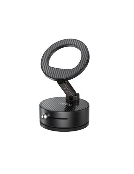 SOPORTE COCHE SMARTPHONE POR VACIO / MAGNETICO C188 NEGRO XO