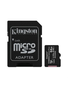 MEMORIA MICRO SD KINGSTON CLASE 10 64GB 100MB/S