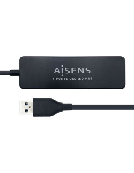 HUB USB 2.0 4 PUERTOS AISENS A104-0402