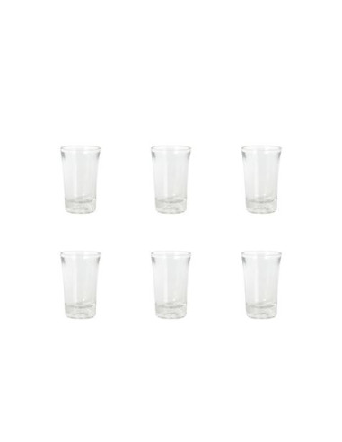 SET 6 VASOS CHUPITOS 38CC DEVA