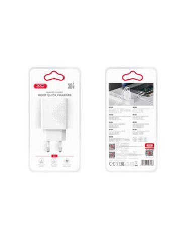 CARGADOR 30W USB + USB-C L163 XO