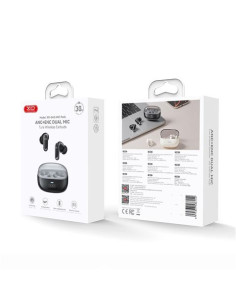 AURICULARES TWS BLUETOOTH CON CANCELACION RUIDO G42 NEGRO XO 2