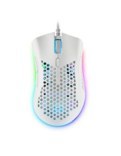RATON GAMING 32000DPI PROGRAMABLE RGB MMEX BLANCO MARS GAMING