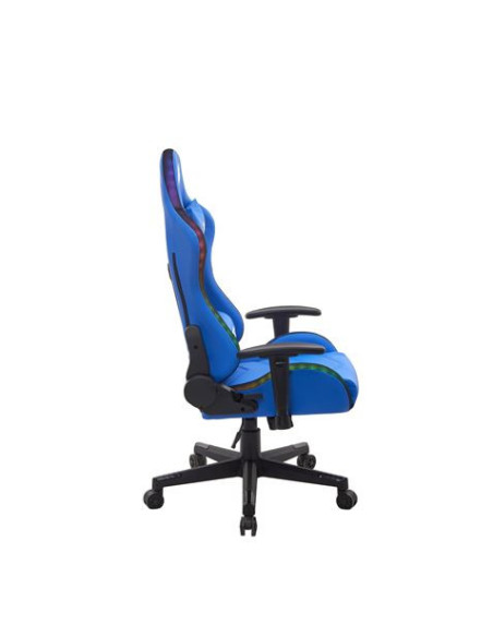 SILLA GAMING RGB SERIE FENRIR AZUL CROMAD