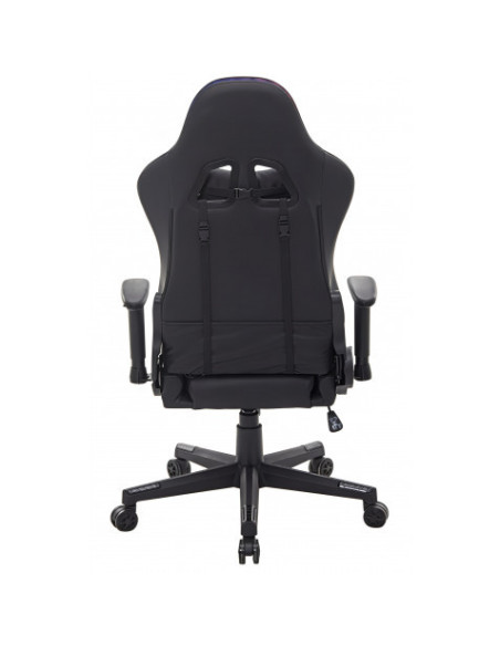 SILLA GAMING RGB SERIE FENRIR NEGRA CROMAD