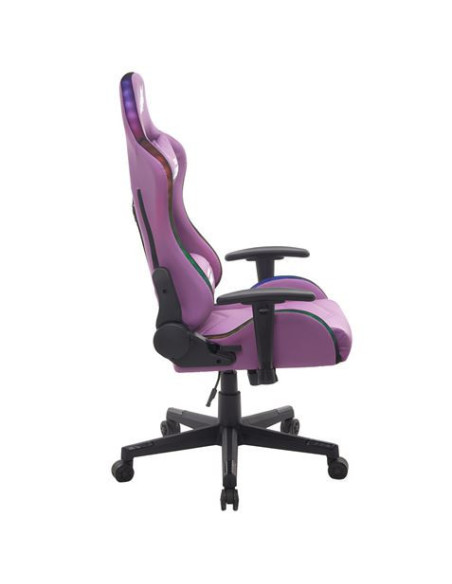 SILLA GAMING RGB SERIE FENRIR VIOLETA CROMAD