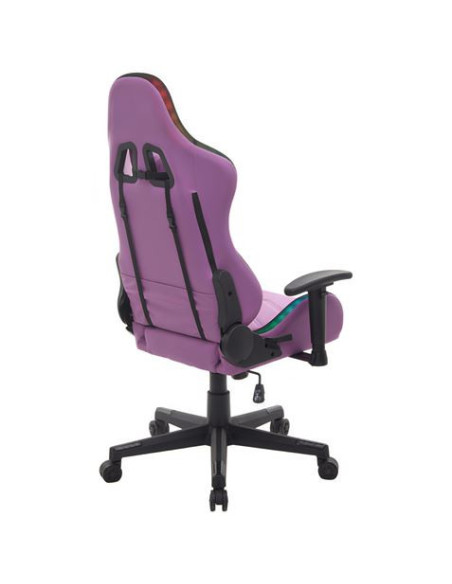 SILLA GAMING RGB SERIE FENRIR VIOLETA CROMAD