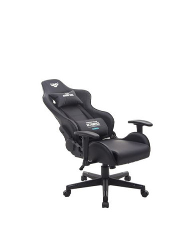 SILLA GAMING SERIE DEMON LORD NEGRA CROMAD