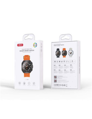 SMARTWATCH XO ULTRA 1.43\" AMOLED | IP67 | LLAMADAS | IA | NARANJA XO