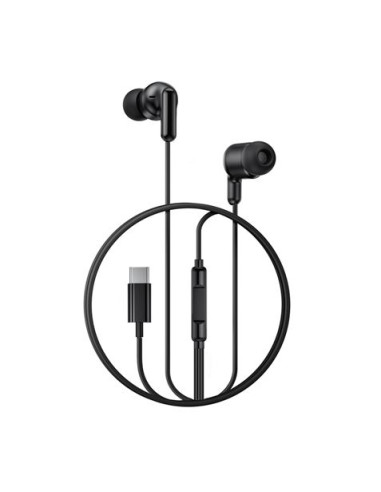 AURICULAR CON MICROFONO CON PUERTO USB-C EP84 NEGRO XO