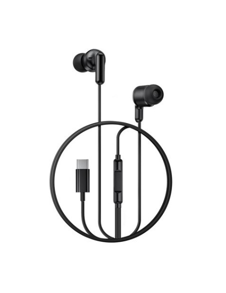 AURICULAR CON MICROFONO CON PUERTO USB-C EP84 NEGRO XO