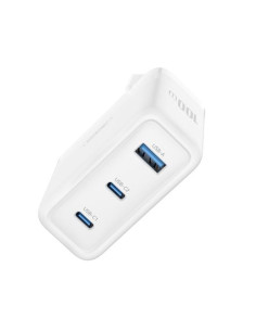 CARGADOR USB+USB-C X2 100W CE35 BLANCO XO 2