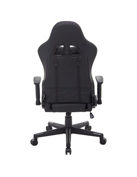 SILLA GAMING RGB SERIE FENRIR NEGRA CROMAD