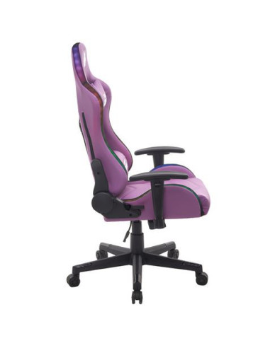 SILLA GAMING RGB SERIE FENRIR VIOLETA CROMAD