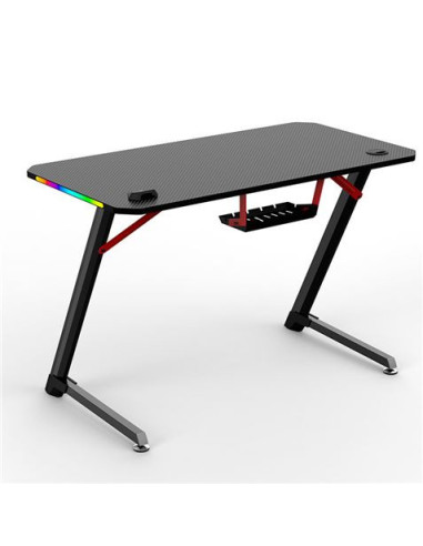 MESA GAMING PRO1700 FIBRA CARBONO LUZ RGB MUVIP