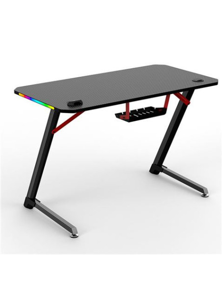 MESA GAMING PRO1700 FIBRA CARBONO LUZ RGB MUVIP