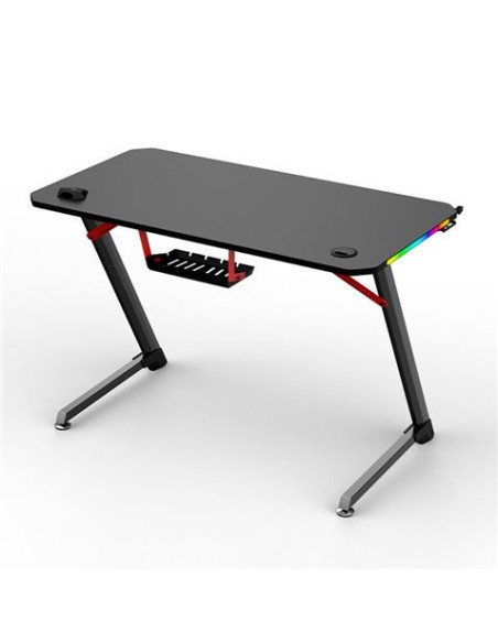 MESA GAMING PRO1700 FIBRA CARBONO LUZ RGB MUVIP