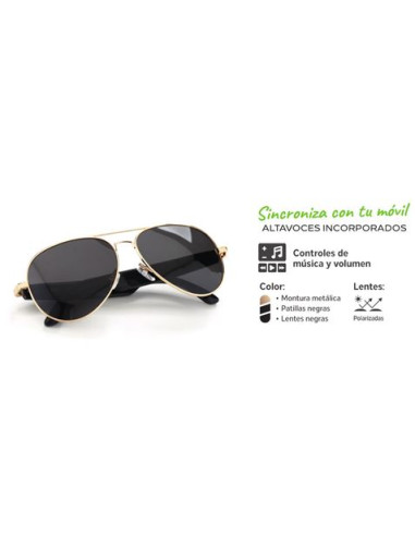 GAFAS BLUETOOTH CON AUDIO-X Y APP TRADUCCION SIMULTANEA GB-7703 GEN-X