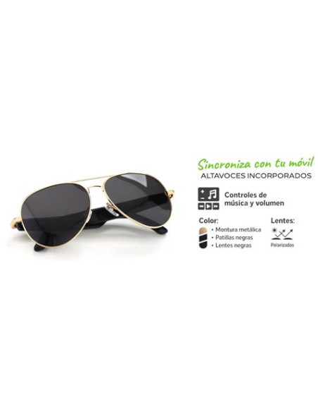 GAFAS BLUETOOTH CON AUDIO-X Y APP TRADUCCION SIMULTANEA GB-7703 GEN-X