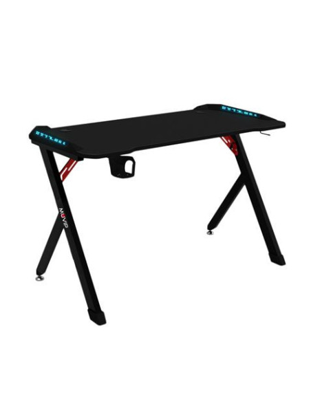 MESA GAMING PRO1200 FIBRA CARBONO LUZ RGB MUVIP