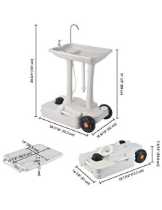 LAVABO PORTÁTIL 30 LITROS MUVIP 2