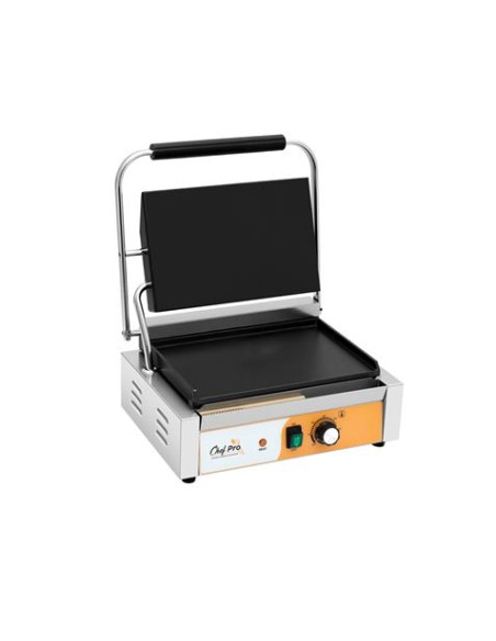 SANDWICHERA INDUSTRIAL PLACAS LISAS 2200W CHEF PRO