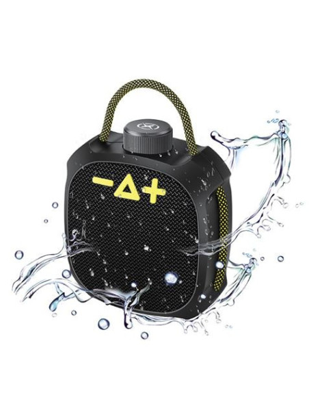 ALTAVOZ BLUETOOTH PORTATIL IP66 NEGRO F77 XO