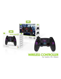 GAMEPAD INALAMBRICO PARA PC/SWITCH/STEAM G-1428 GREEN