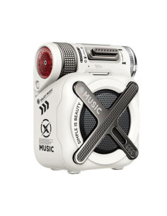 ALTAVOZ BLUETOOTH PORTATIL ULTRA COMPACTO F72 BLANCO XO