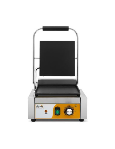 SANDWICHERA INDUSTRIAL PLACAS LISAS 1800W CHEF PRO