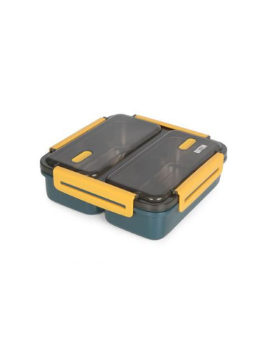 FIAMBRERA PLASTICO ACERO APTA MICROONDAS QUTTIN 1050ML