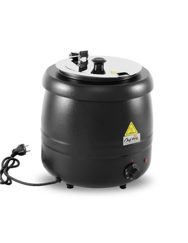 MARMITA DE SOPA INDUSTRIAL 10 LITROS 400W CHEF PRO