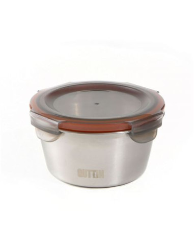 TUPPER ACERO INOXIDABLE 300ML APTO MICROONDAS QUTTIN