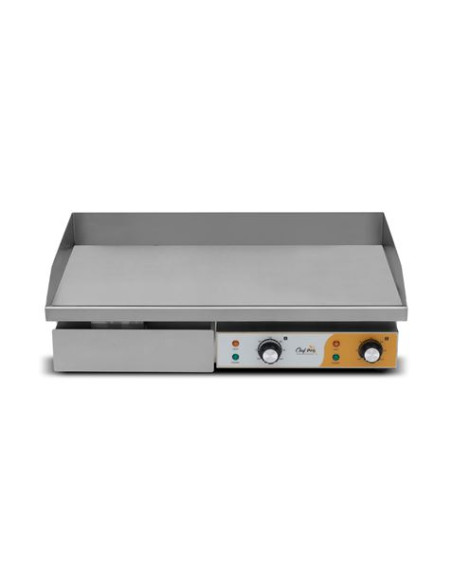 PLANCHA ELÉCTRICA PROFESIONAL SUPERFICIE LISA 4400W CHEF PRO
