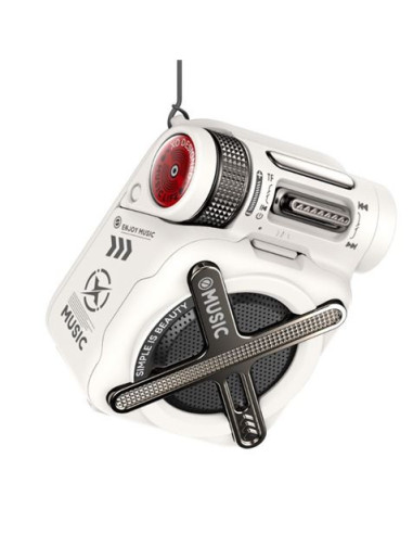 ALTAVOZ BLUETOOTH PORTATIL ULTRA COMPACTO F72 BLANCO XO