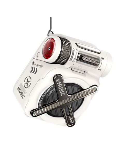 ALTAVOZ BLUETOOTH PORTATIL ULTRA COMPACTO F72 BLANCO XO