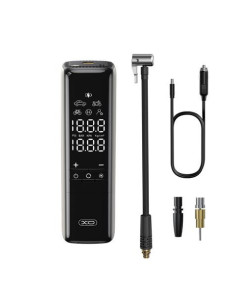 INFLADOR PORTATIL A 12V CON ACCESORIOS CZ017 XO