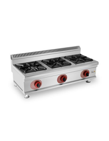 COCINA A GAS PROFESIONAL 3 FUEGOS CHEF PRO