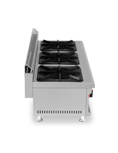 COCINA A GAS PROFESIONAL 3 FUEGOS CHEF PRO