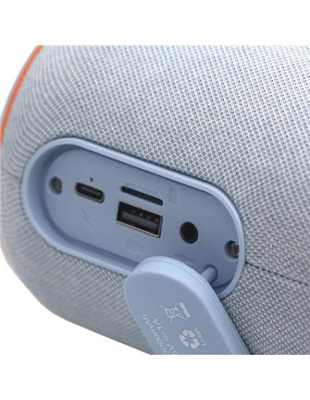 ALTAVOZ BLUETOOTH RAINBOW BEAT AZUL COOLSOUND