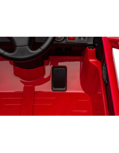 COCHE INFANTIL A BATERIA CON CONTROL REMOTO PORSCHE RUF CTR3 ROJO