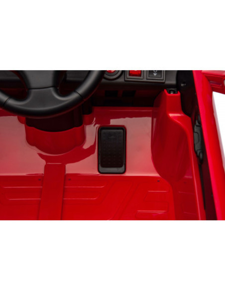COCHE INFANTIL A BATERIA CON CONTROL REMOTO PORSCHE RUF CTR3 ROJO