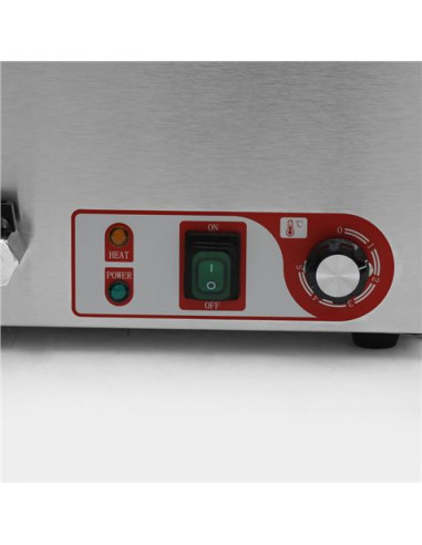 BAÑO MARIA INDUSTRIAL 4 CUBETAS 1200W CHEF PRO