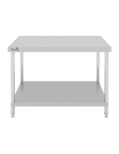 MESA DE TRABAJO ACERO INOXIDABLE 120X70X85CM CHEF PRO 2