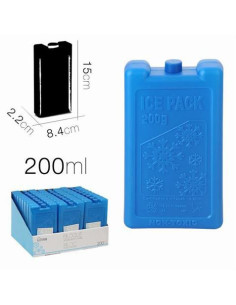 ACUMULADOR DE FRIO PARA NEVERAS PORTATILES 200ML 2.2X8.4X15CM