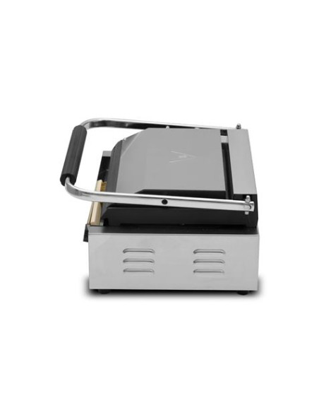 SANDWICHERA INDUSTRIAL SUPERFICIE MIXTA (RAYADA + LISA) 2200W CHEF PRO